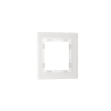 Рамка стеклянная Voltum S70 на 1 пост, (белый, стекло)