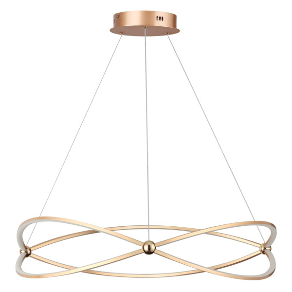 Люстра LED 4000K 54W 220V LESLA золотой/прозрачный ODEON LIGHT