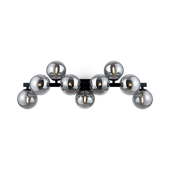 Настенный светильник (бра) 9*G9 28Вт Черный IP20 Dallas MOD547WL-09B Maytoni