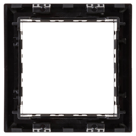 Рамка-суппорт "Avanti" для "In-liner Front", черный, 2 модуля DKC