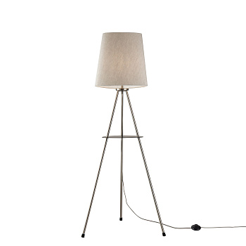 Торшер 1*E27 40Вт Никель IP20 Comfort MOD008FL-01N Maytoni