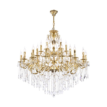 Люстра 30*E14 40Вт Золото IP20 Monica DIA882-PL-30-G Maytoni