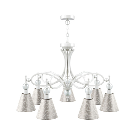 Люстра 7*E14 40Вт Матовый Белый IP20 Eclectic 1 M2-07-WM-LMP-O-4 Maytoni