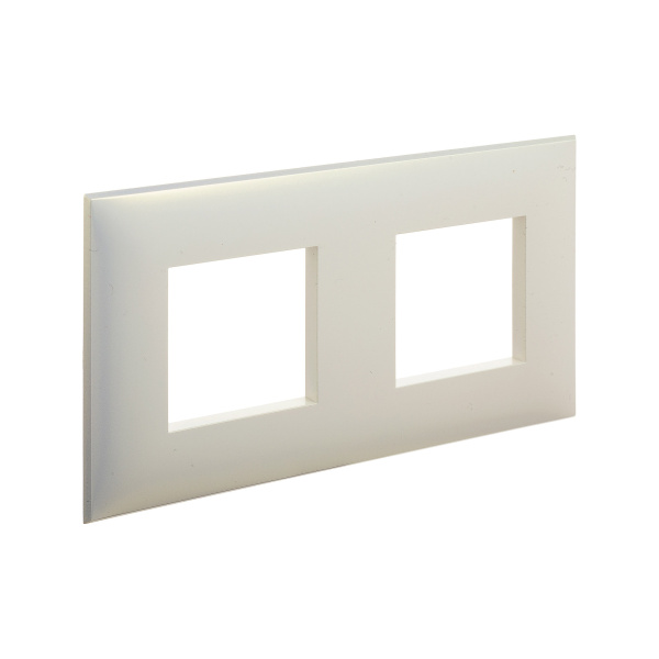 Рамка "Avanti", "Белый жемчуг", 2 поста (4 мод.) DKC