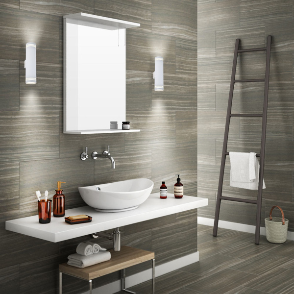 Настенный светодиодный светильник 12Вт 4200К белый IP20 Selin (a043955) Elektrostandard