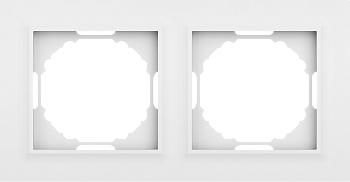 Donel A07 Wave матовый белый рамка 2-я, серия DB