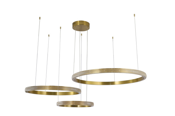 Светильник подвесной с пультом LIDIA ZRS.30110.114 114Вт 3000K-6000K IP20 Бронза Zortes