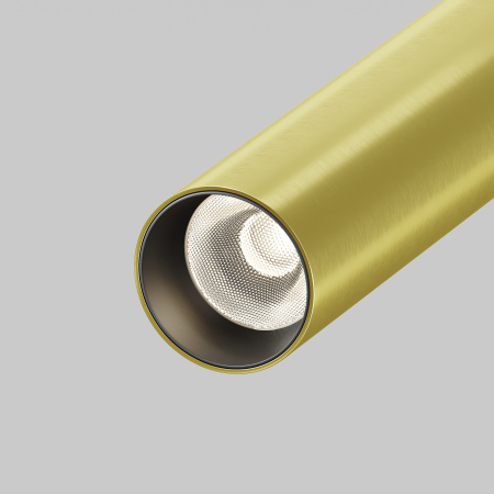 Трековый светильник LED 6Вт Черный и Латунь IP20 Magnetic track system Exility TR141-2-6W3K-M-BS Technical Maytoni