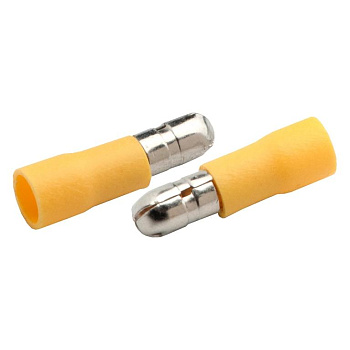 Разъем РшИп 5,5-6-4 (штекерный) "папа" GRPP-5,5-25-50 Желтый, 50 штук General