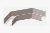 Лоток угловой глухой КГГ 150х80-90 УХЛ1 поворот на 90, оцинкованный лист S1,0