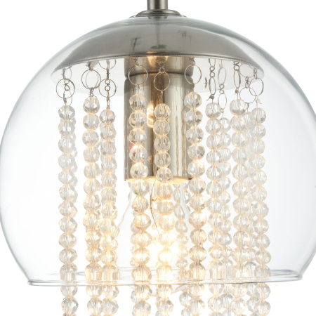 Подвесной светильник 1*E27 60Вт Никель IP20 Equorin MOD197-PL-01-CH Maytoni