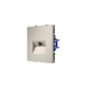 Розетка компьютерная встраиваемая Voltum S70 RJ45 КАТ.6, (кашемир)