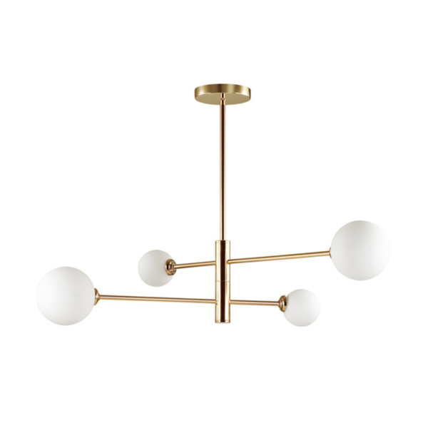 Люстра на штанге G9 4*40W 220V ESTELLE золотой LUMION