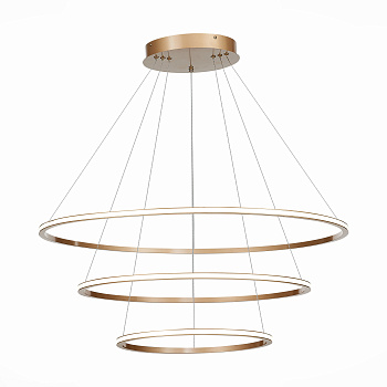 Светильник подвесной Золотистый/Белый LED 1*114Вт 4000К ST604.243.114 ST LUCE