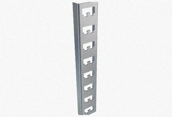 Стойка кабельная К1183х1600 У3, окрашенная, S2,5