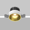 Встраиваемый светильник LED 12Вт Латунь IP20 Downlight DL058-12W3K-TRS-BS Technical Maytoni