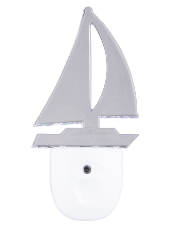 Ночник "Кораблик" с датчиком света, светодиодный, 0.3 Вт 220 В TDM