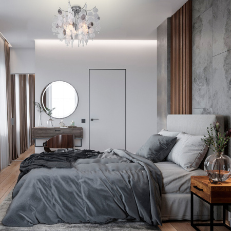 Умный потолочный светильник 5*E14 60Вт хром IP20 Bolla (334/5 хром) Bogate's