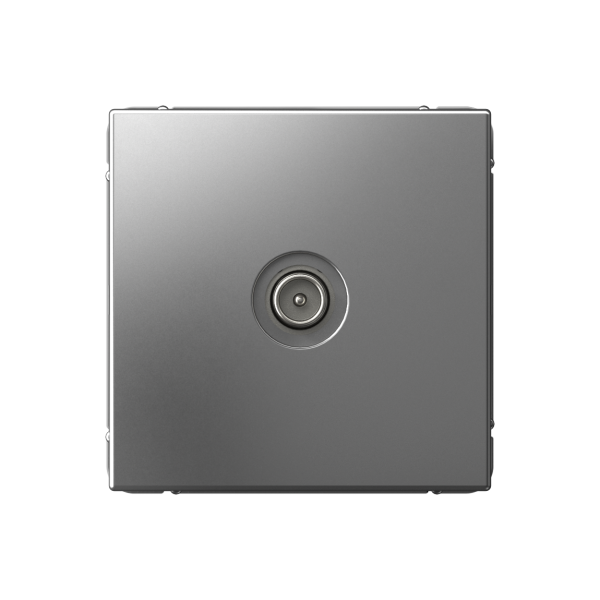 ARTGALLERY TV РОЗЕТКА проходная 4DB, механизм, СТАЛЬ Systeme Electric