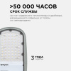 29-02 Светильник светодиодный, уличный, консольный 50Вт, 230/50Гц, 5500лм, 5000К, IP65, КСС "Ш", 420*200*70мм, Ф50мм, серый Apeyron