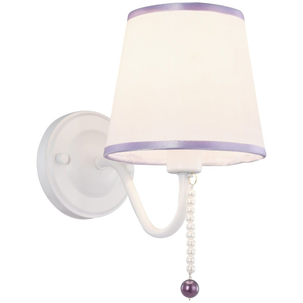 Бра Белый/Белый, Фиолетовый E14 1*40Вт 314-001-01 VELANTE