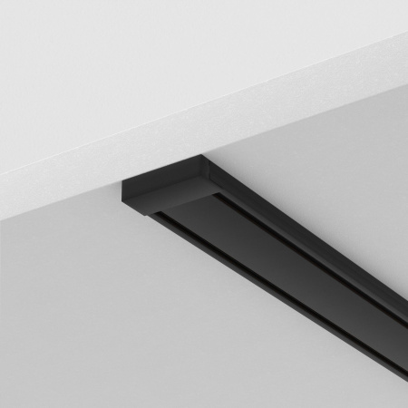 Шинопровод накладной 2000мм Черный Magnetic track system Radity TRX084-112B Technical