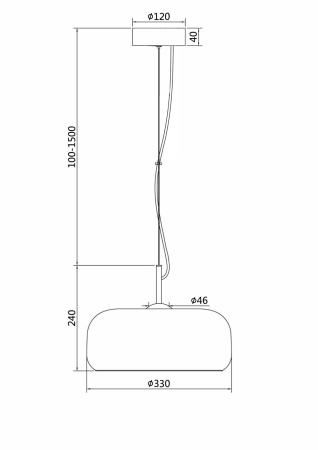 Подвесной светильник 1*LED 6Вт Бронза IP20 Madmen MOD127PL-L6AM Maytoni