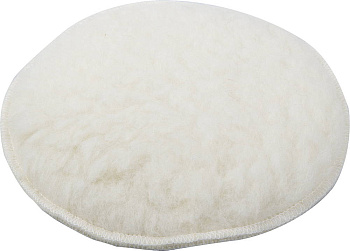 Полировальная насадка из натурального меха на липучке, 150мм ЗУБР