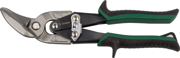 Ножницы по металлу, левые, усиленные, Cr-Mo, 240 мм, серия Профессионал ЗУБР