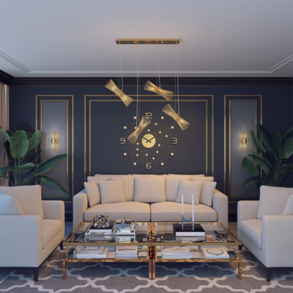 Бра G9 2*40W 220V DORTA золотой/металл ODEON LIGHT