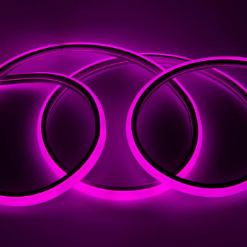 Лента "Гибкий Неон" GLS-2835-120-9.6-220-BNL-IP67-P катушка 50м General