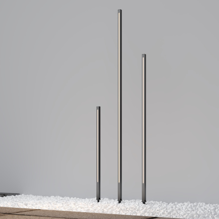 Ландшафтный светильник 12Вт 3000К Графит IP65 Pole O440FL-L12GF3K Outdoor Maytoni