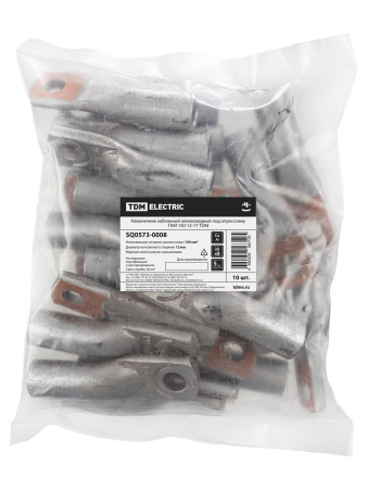 Наконечник кабельный алюмомедный под опрессовку ТАМ 150-12-17 TDM