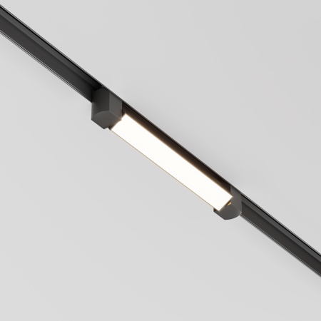 Трековый светильник LED 10Вт Черный IP20 Single phase track system Unity TR104-1-10W3K-B Technical Maytoni