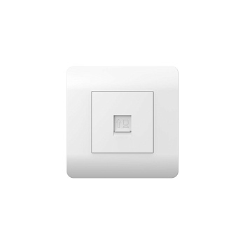 Розетка компьютерная 1xRJ45, белый NEW3-E CHINT