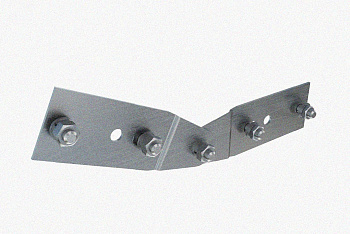 Соединитель шарнирный СШ.ЛМГх65 УХЛ1, оцинкованный лист, S1,0