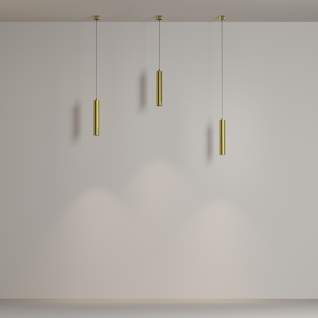 Подвесной светильник LED 12Вт Латунь IP20 Pendant P072PL-L12W4K-BS Technical Maytoni