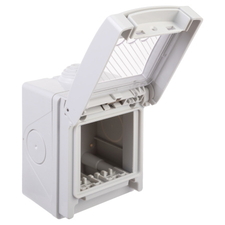 Коробка для настенного монтажа "Avanti", IP55, серая, 2 модуля DKC