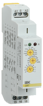 Реле времени ORT многофункциональное 1 контакт 230В AС IEK