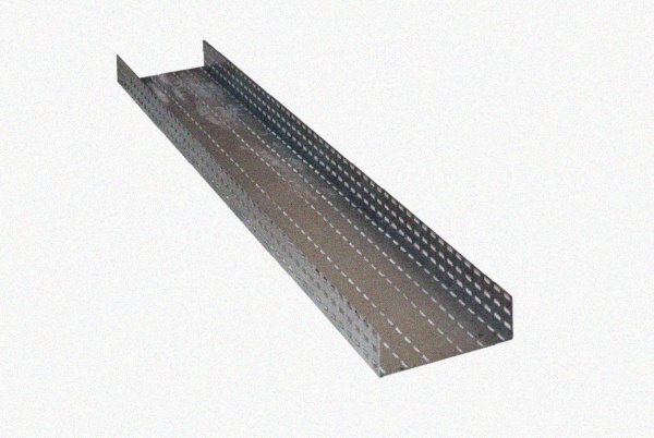 Лоток перфорированный ЛМ 150х50х3000 УХЛ1, оцинкованный лист S1,0