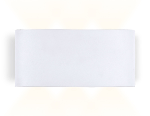 Настенный светодиодный светильник FW143 WH/S белый/песок LED 3000K 10W 167*80*40 Ambrella Light