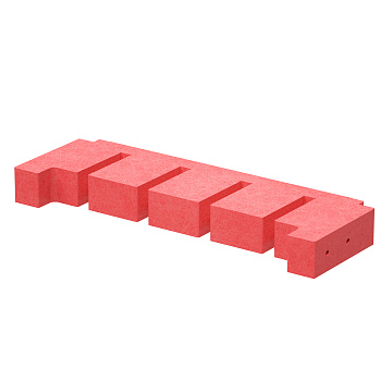 Комплект держателя вертикальных шин верхнего, 10мм DKC