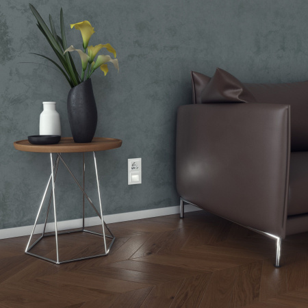 Favorit Рамка на 2 поста (белый матовый) Werkel