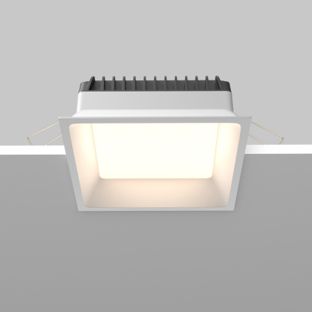 Встраиваемый светильник LED 18Вт Белый IP44 Downlight DL056-18W3-4-6K-W Technical Maytoni