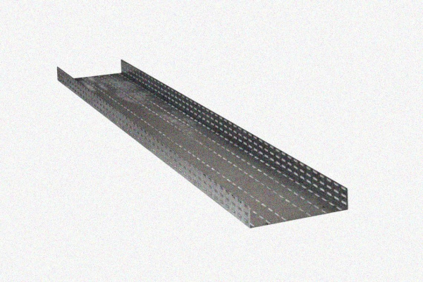 Лоток глухой ЛМГ 600х200х3000 УТ1,5, оцинкованный лист, S1,5
