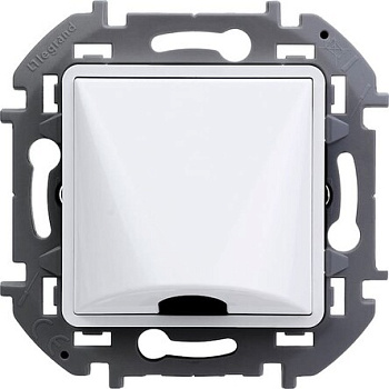 INSPIRIA Механизм вывод кабеля СУ с зажимом для крепления . белый IP20 Legrand