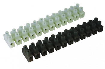 Клеммник полипропилен черный, 3П, 85°С, 450V, 32A, 6мм.кв. DKC Клеммник полипропилен черный, 3П, 85°С, 450V, 32A, 6мм.кв. DKC