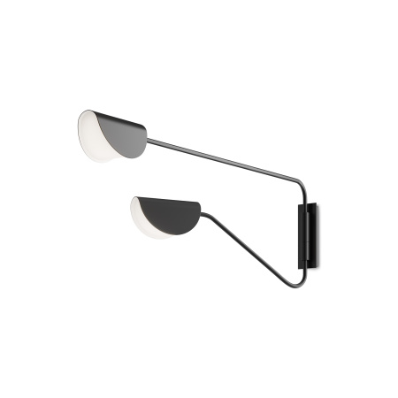 Настенный светильник (бра) 2*G9 7Вт Черный IP20 Mollis MOD126WL-02B Maytoni