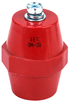 Изолятор SM60 (М8) силовой с болтом IEK