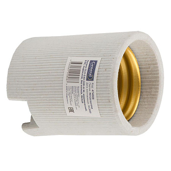 Патрон GLH-E40-CER-H-W, керамический, Е40, подвесной, белый, 1/100 General